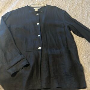 Blouse by Susan Martin Sz M linen